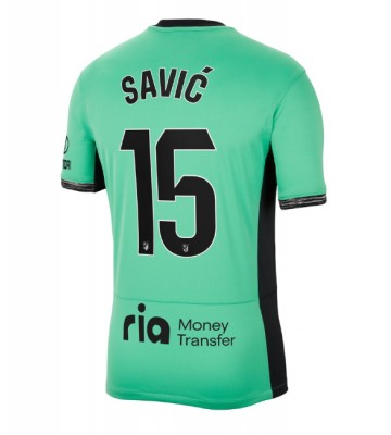 Atletico Madrid Stefan Savic #15 Replica Third Stadium Shirt 2023-24 Short Sleeve